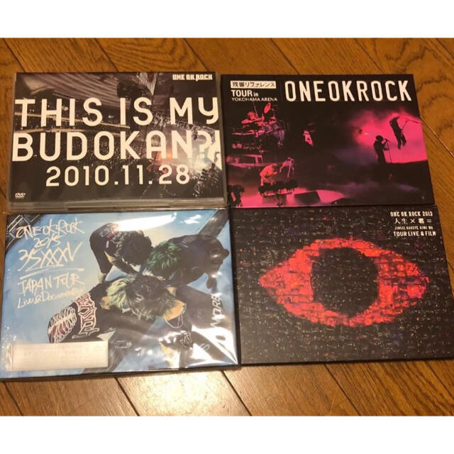 ONE OK ROCK DVD 4枚セット -