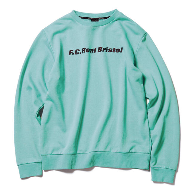 L 新品 FCRB AUTHENTIC LOGO CREWNECK SWEAT-