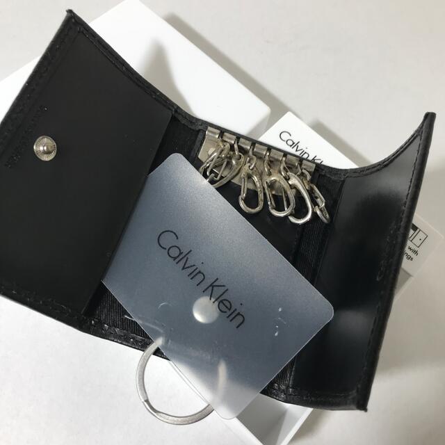 Calvin Klein(カルバンクライン)の直営店購入 新品カルバンクライン 高級牛革11000円 6連キーケース メンズのファッション小物(キーケース)の商品写真