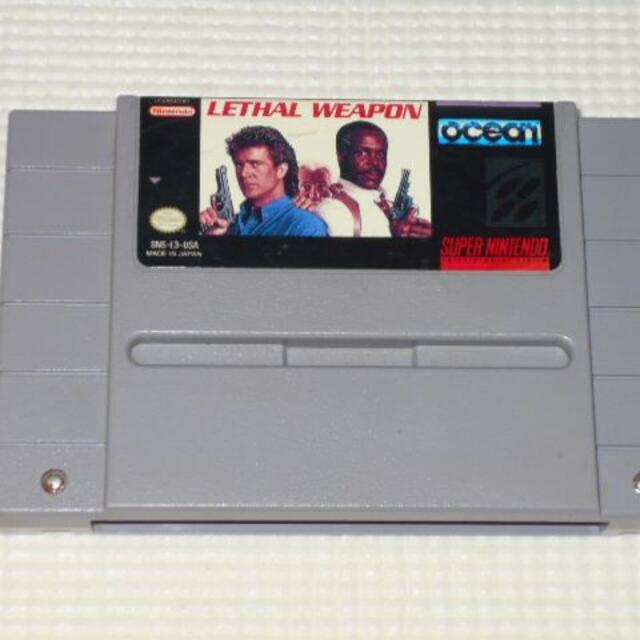 SFC★LETHAL WEAPON SNES 海外版 端子清掃済み