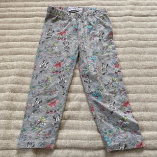 ギャップ(GAP)のGAP⭐︎花柄&ミニー柄　パンツ　XS (4-5)(パンツ/スパッツ)