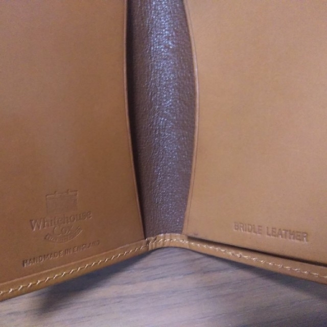 Whitehouse CoxBRIDLE LEATHER 財布　カードケース 4