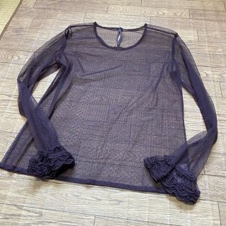 カネコイサオ(KANEKO ISAO)のチュールレースのブラウス　ミミニー様専用(その他)