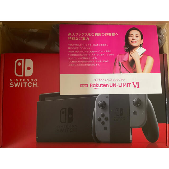 Nintendo Switch(ニンテンドースイッチ)の[新品] Nintendo Switch 本体 エンタメ/ホビーのゲームソフト/ゲーム機本体(家庭用ゲーム機本体)の商品写真