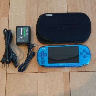 プレイステーションポータブル(PlayStation Portable)の【訳あり】PSP3000    AC・メモステ４GB付(携帯用ゲーム機本体)