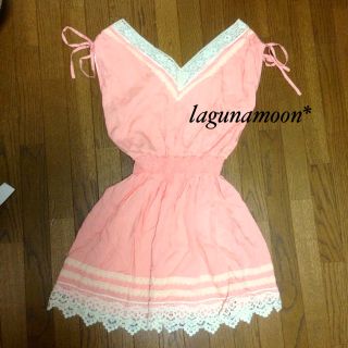 ラグナムーン(LagunaMoon)の送料込LagunaMoon☆ミニワンピ(ミニワンピース)