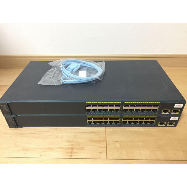 PC周辺機器【CCNA、CCNP】2台　L2スイッチ2960