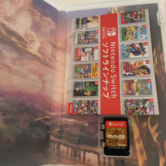 ゼルダの伝説 ブレス オブ ザ ワイルド Switch エンタメ/ホビーのゲームソフト/ゲーム機本体(家庭用ゲームソフト)の商品写真