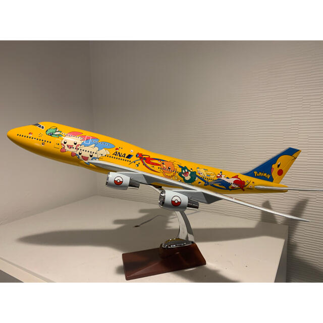 ピカチュ/ポケモン　ANA  B747-400  1:150 航空機