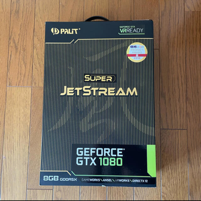 PC/タブレットPalit Geforce GTX1080 Jetstream 風 8GB