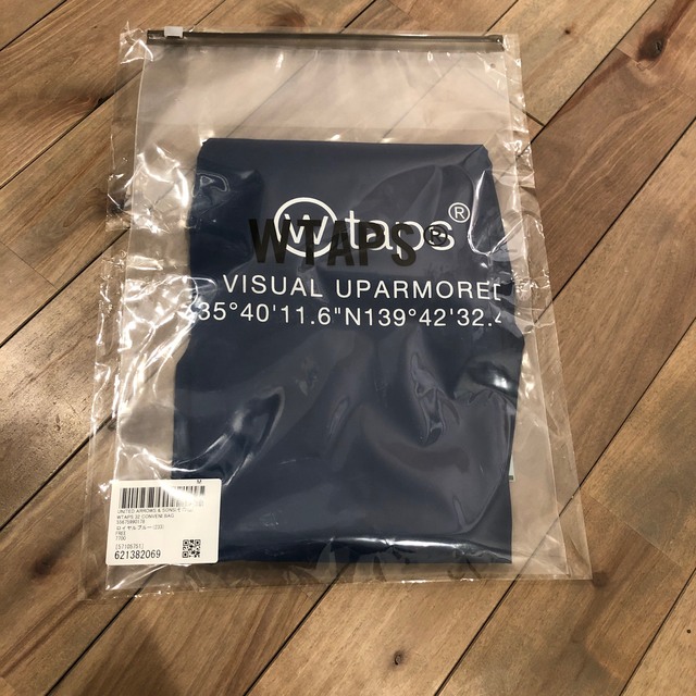 W)taps(ダブルタップス)の【新品】 WTAPS CONVENI BAG NYLON BEIGE BLUE メンズのバッグ(エコバッグ)の商品写真