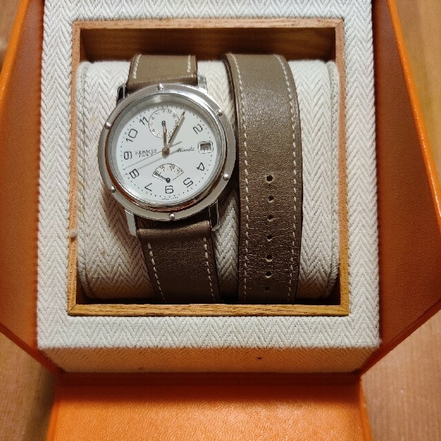 Hermes - 【マルジェラ】エルメス クリッパー GMT CL5.710 パワー