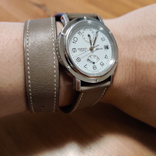 Hermes - 【マルジェラ】エルメス クリッパー GMT CL5.710 パワー
