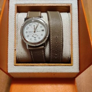 エルメス(Hermes)の【マルジェラ】エルメス クリッパー GMT CL5.710 パワーリザーブ(腕時計(アナログ))