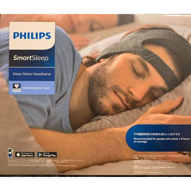 PHILIPS(フィリップス)のPhillips SmartSleep ディープスリープヘッドバンド スマホ/家電/カメラの美容/健康(その他)の商品写真