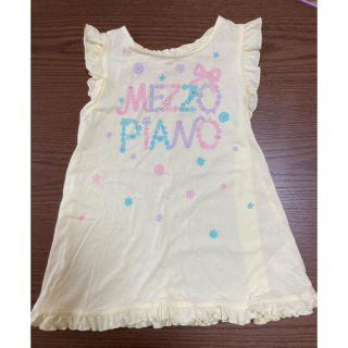 メゾピアノ(mezzo piano)のメゾピアノ　タンクトップ(Tシャツ/カットソー)