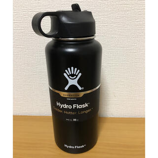 Hydro flask 32oz ブラック　水筒(食器)