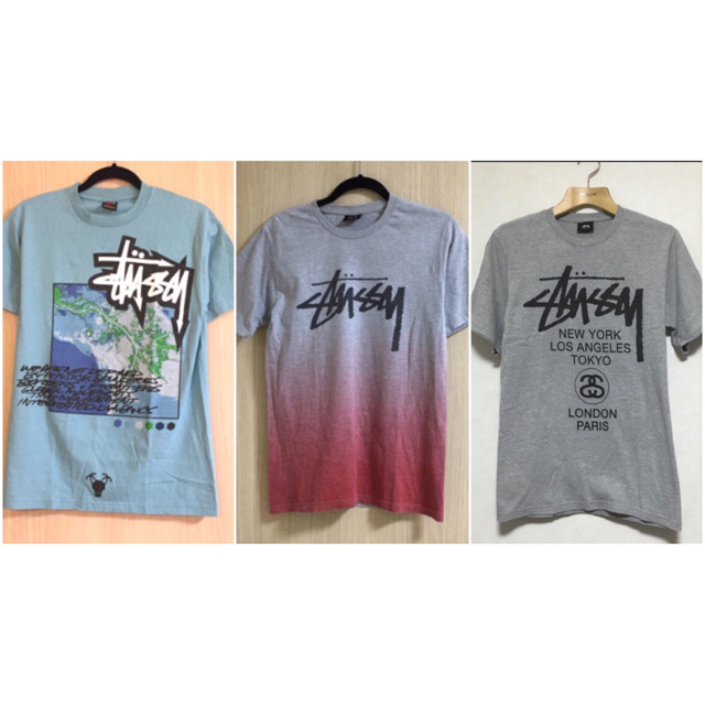 STUSSY(ステューシー)のSTUSSY Tシャツ3枚セット メンズのトップス(Tシャツ/カットソー(半袖/袖なし))の商品写真