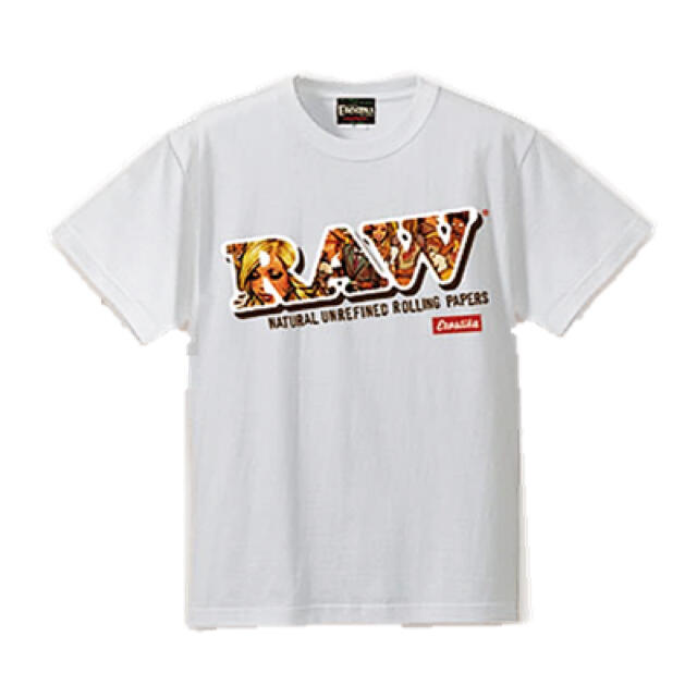 新品　RAW 正規品　ロゴTシャツ　ロッキンジェリービーン エロスティカ　L メンズのファッション小物(タバコグッズ)の商品写真