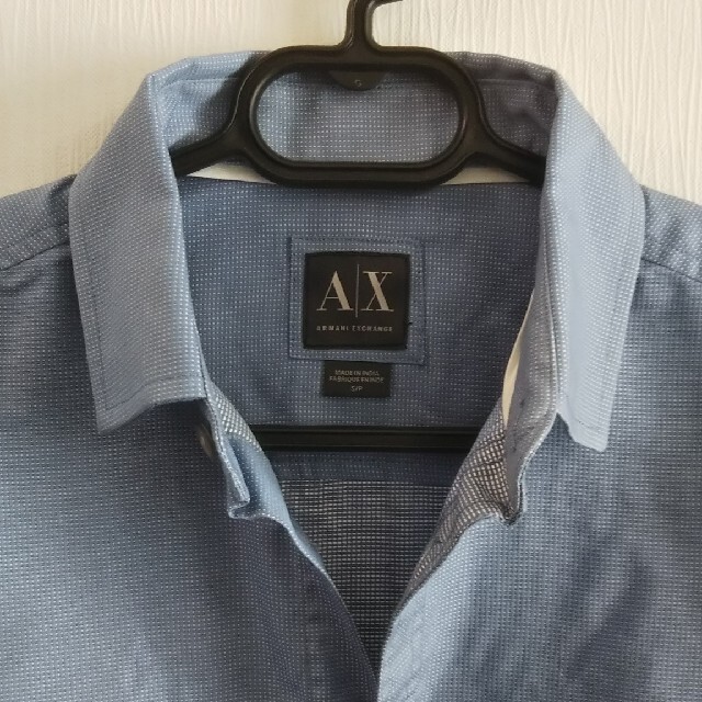 ARMANI EXCHANGE(アルマーニエクスチェンジ)の【新品・タグ付】ARMANI EXCHANGE 半袖シャツ メンズのトップス(シャツ)の商品写真