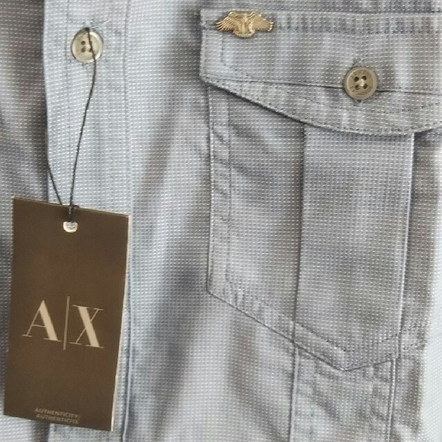 ARMANI EXCHANGE(アルマーニエクスチェンジ)の【新品・タグ付】ARMANI EXCHANGE 半袖シャツ メンズのトップス(シャツ)の商品写真