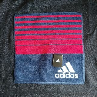 アディダス(adidas)のアディダスのタオルハンカチ(ハンカチ/ポケットチーフ)