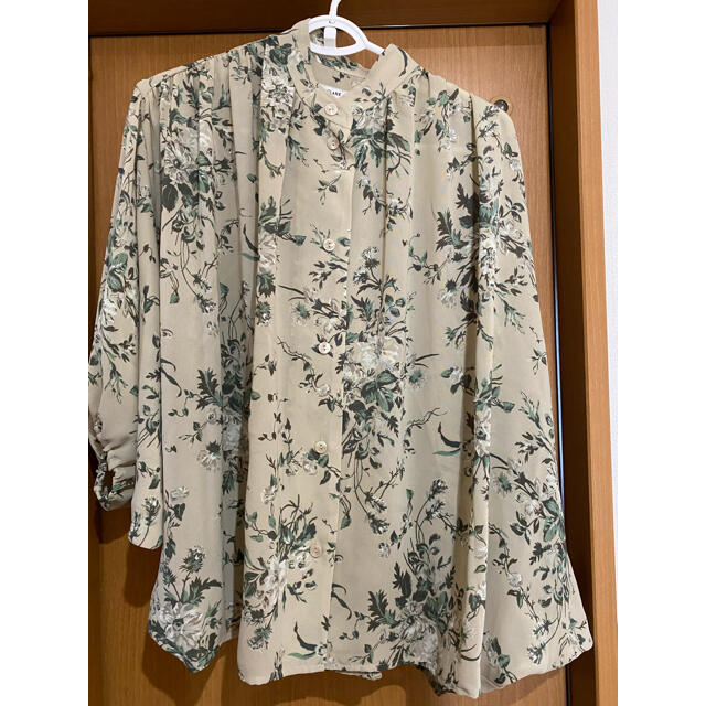 美品　CLANE OLD FLOWER BALLOON TOPS  クラネ