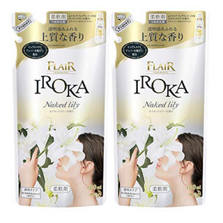 フレア フレグランス IROKA 柔軟剤 ネイキッドリリーの香り 2つ(洗剤/柔軟剤)