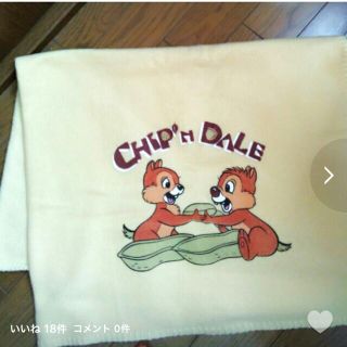 ディズニー(Disney)のチップとデール ブランケット(日用品/生活雑貨)