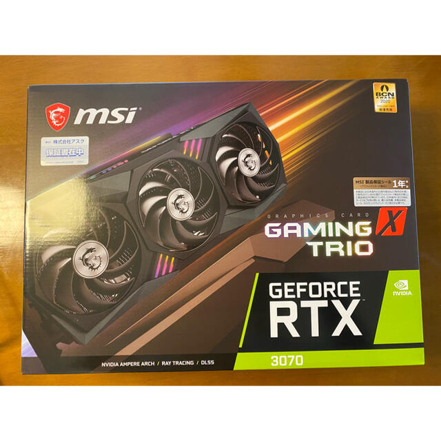 MSI GeForce RTX 3070 GAMING X TRIO スマホ/家電/カメラのPC/タブレット(PCパーツ)の商品写真