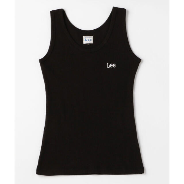 Lee(リー)のLee リー タンクトップ RIB TANKTOP M ブラック 黒 レディースのトップス(タンクトップ)の商品写真