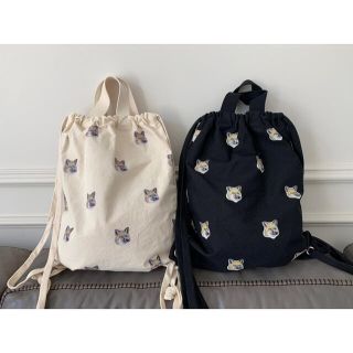 メゾンキツネ(MAISON KITSUNE')の新品　2020ss メゾンキツネ TOTE BACKPACK(トートバッグ)