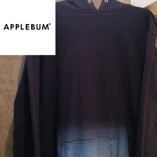 アップルバム(APPLEBUM)の【オーロラXLサイズ】APPLEBUMパーカー　ブラックアイパッチ　STUSSY(パーカー)