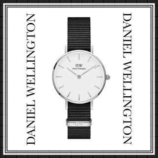 ダニエルウェリントン(Daniel Wellington)の【新商品】ダニエルウェリントン 腕時計 レディース ホワイト ブラック m(腕時計)