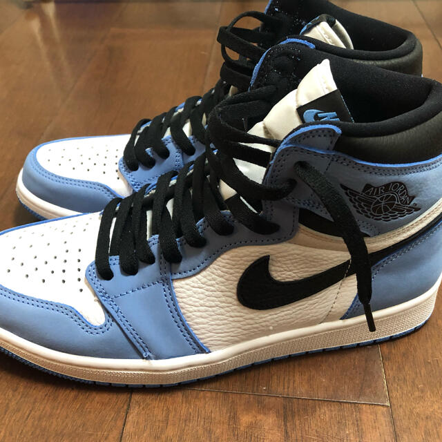 air jordan 1 university blue 試着のみ