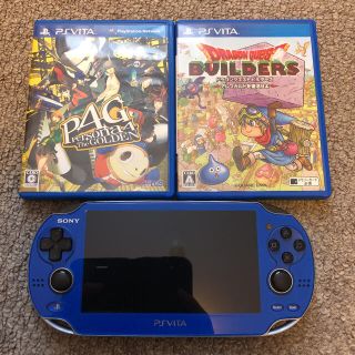 プレイステーションvita 本体　サファイアブルー　PCH-1000(携帯用ゲーム機本体)