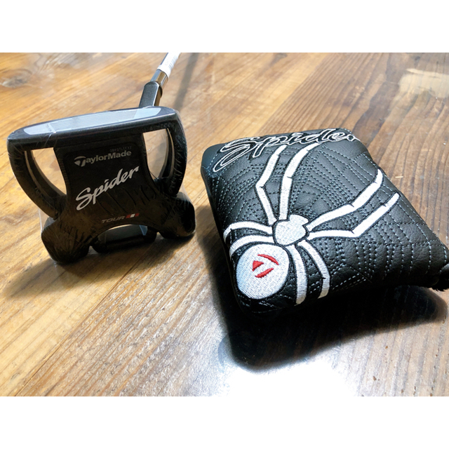 TaylorMade(テーラーメイド)のテーラーメイド　スパイダー ツアー ブラック スモールスラント パター スポーツ/アウトドアのゴルフ(クラブ)の商品写真