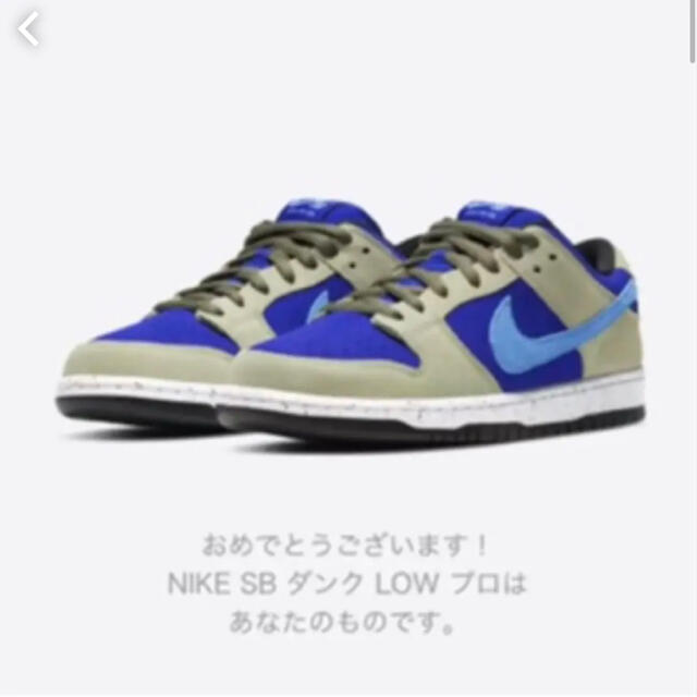 NIKE(ナイキ)のNIKE SB DUNK LOW "CELADON" メンズの靴/シューズ(スニーカー)の商品写真