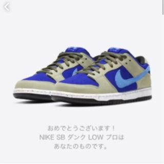 ナイキ(NIKE)のNIKE SB DUNK LOW "CELADON"(スニーカー)