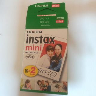 フジフイルム(富士フイルム)のチェキ　intaxmini　フィルム(フィルムカメラ)