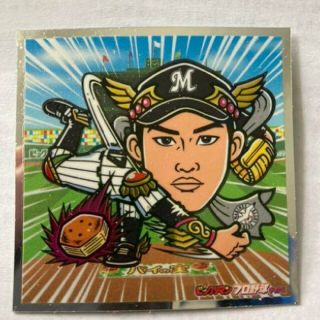 チバロッテマリーンズ(千葉ロッテマリーンズ)のビックリマンチョコ　佐々木朗希選手(スポーツ選手)