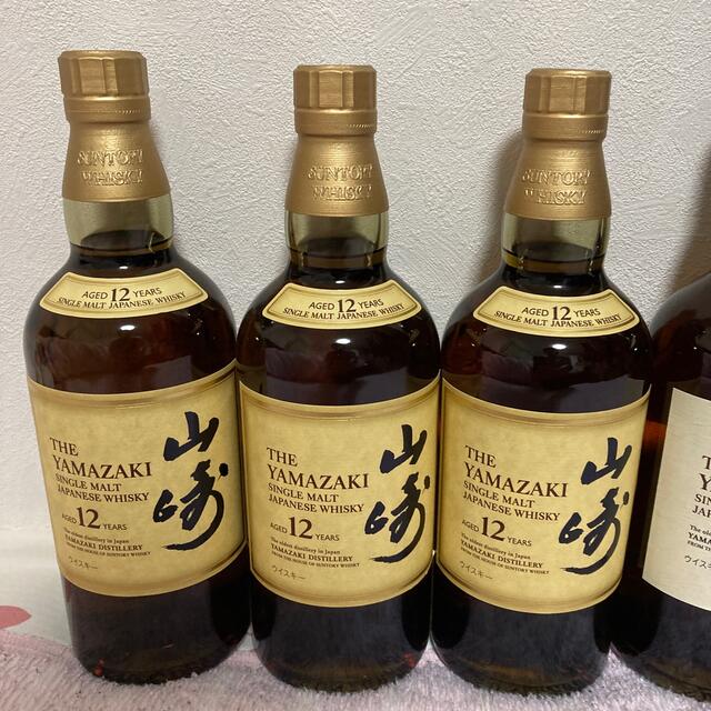 サントリー(サントリー)のサントリー山崎１２年×３本・山崎NV×３本・白州NV×２本　セット 食品/飲料/酒の酒(ウイスキー)の商品写真