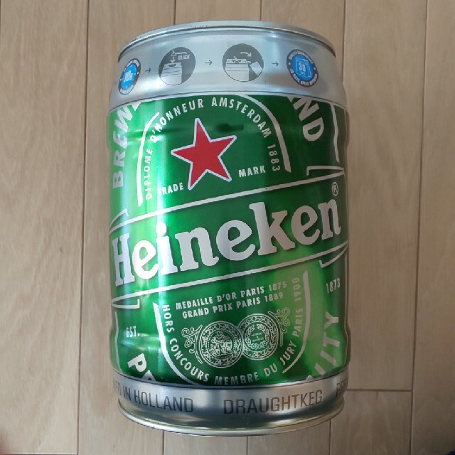 Heineken(ハイネケン)ビールサーバー空缶 エンタメ/ホビーのコレクション(その他)の商品写真