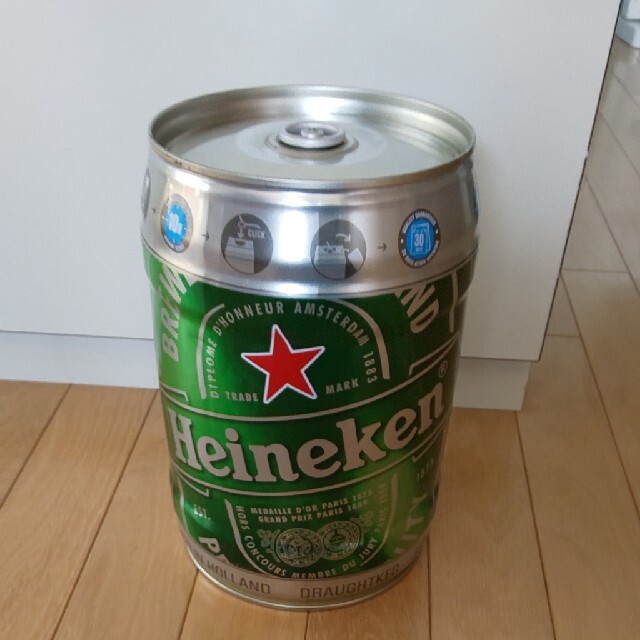 Heineken(ハイネケン)ビールサーバー空缶 エンタメ/ホビーのコレクション(その他)の商品写真