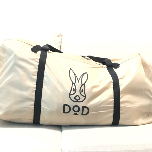 DOPPELGANGER(ドッペルギャンガー)の【廃番品　最終お値下げです】DOD カマボコテント ミニ ベージュ スポーツ/アウトドアのアウトドア(テント/タープ)の商品写真