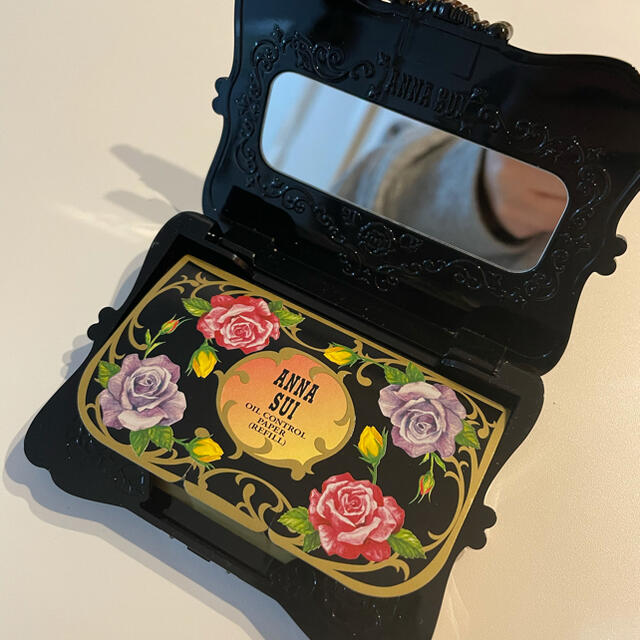 ANNA SUI(アナスイ)のアナスイANNA SUI☆オイルコントロールペーパーケース コスメ/美容のメイク道具/ケアグッズ(あぶらとり紙)の商品写真