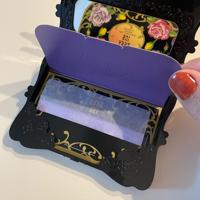 ANNA SUI(アナスイ)のアナスイANNA SUI☆オイルコントロールペーパーケース コスメ/美容のメイク道具/ケアグッズ(あぶらとり紙)の商品写真