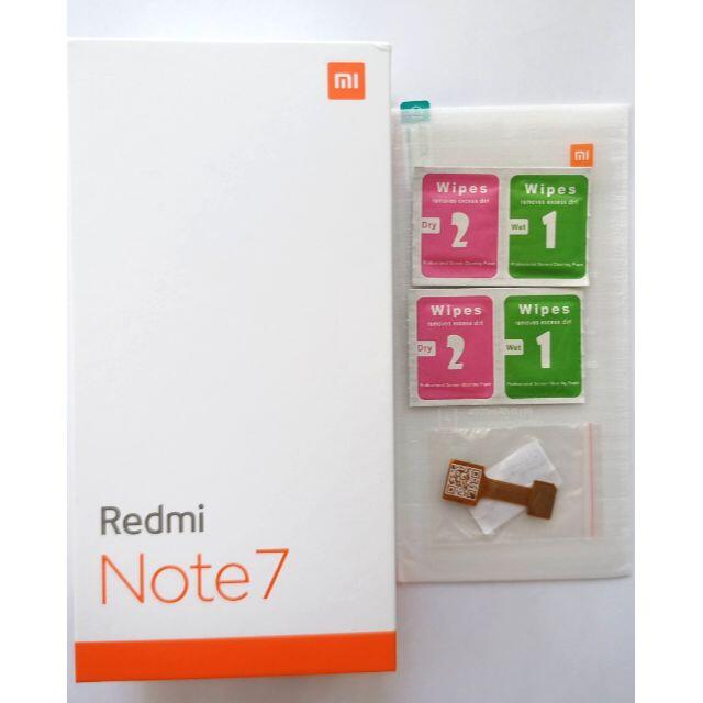 ★Android12 ガラスフィルム拡張SIMアダプタ付★Redmi Note7