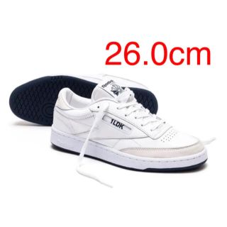 ワンエルディーケーセレクト(1LDK SELECT)のReebok×1LDK Club C 85[WHITE×NAVY] 26cm(スニーカー)