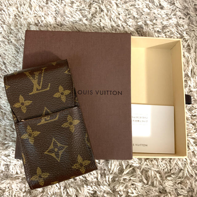 LOUIS VUITTON(ルイヴィトン)のルイヴィトン　シガレットケース　モノグラム メンズのファッション小物(タバコグッズ)の商品写真